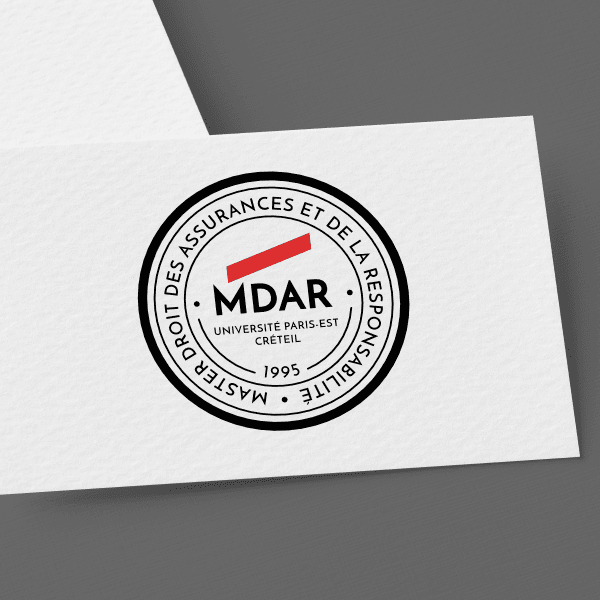 Visuel d'aperçu du logo que j'ai conçu pour l'association MDAR